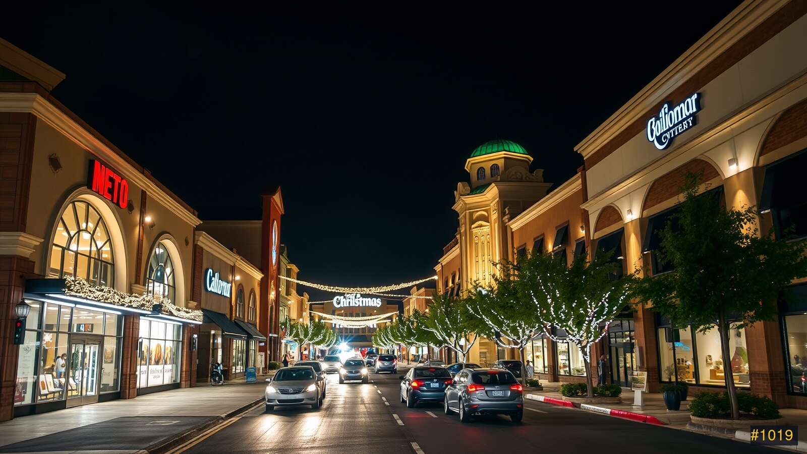 Hotels & Resorts holiday lighting